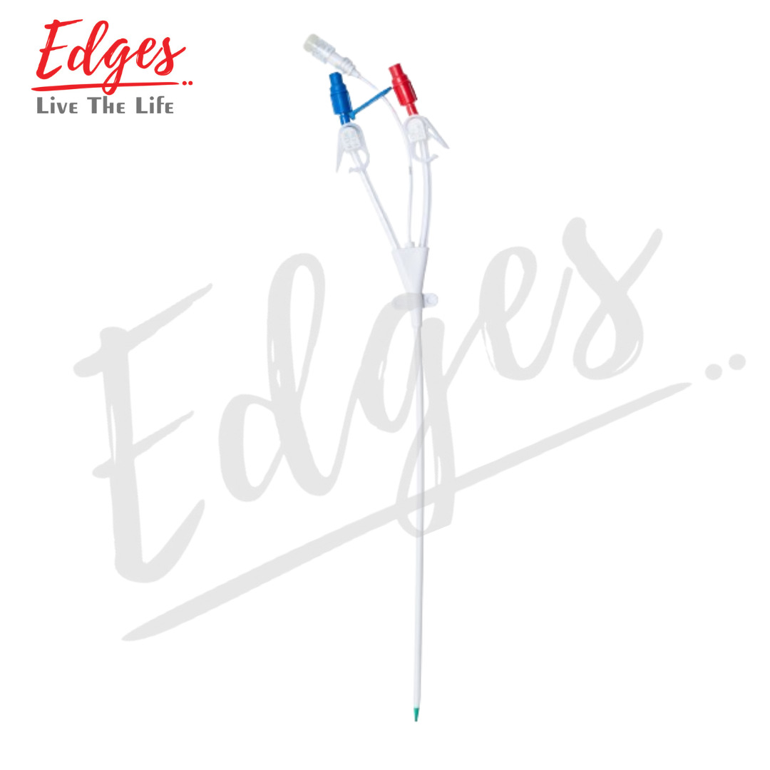 Mark+ Hemodialysis Catheter Set - X-ray Opaque Polyurethane, White Color, Effortless Navigation With J/st Guidewire, Comprehensive Patient-centered Care Kit