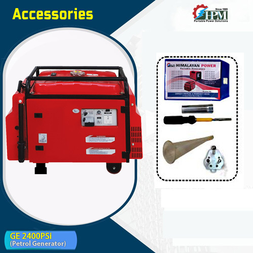 2.1 Kva Portable Petrol Generator Model Silent Ge-2400psi Recoil And Self Start