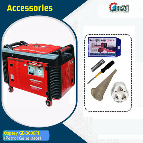 3 Kva Petrol Generator Model Osprey Ge-3000pi Petrol Run Recoil Start