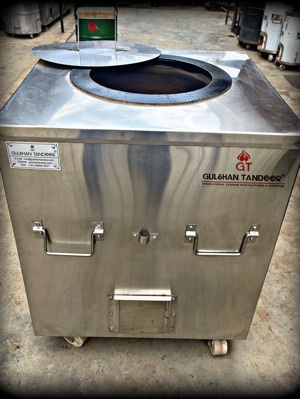 S Steel Tandoor - Color: Silver