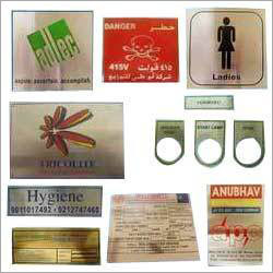 Metal Name Plates