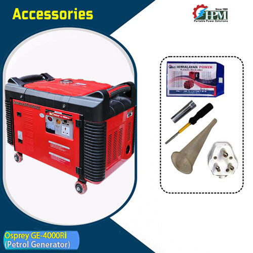 Petrol Generator 4 Kva Model Osprey Ge-4000ri Recoil Start