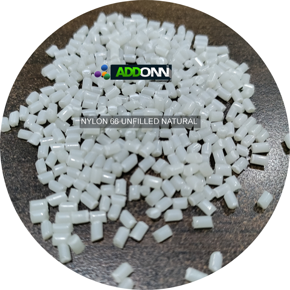 Nylon 66 Plain Natural Plastic Compounds