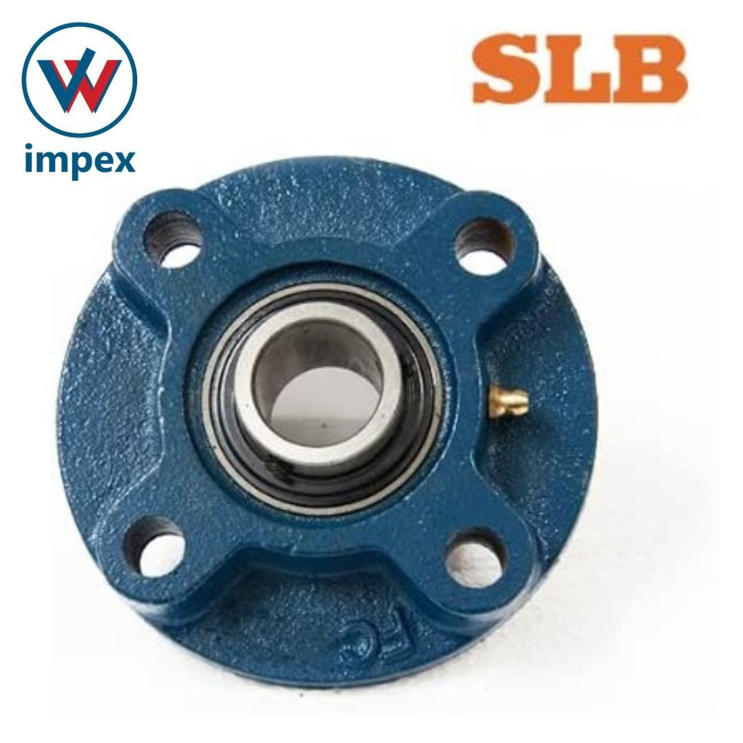 Slb Bearing Units - Cast Iron & Pressed Steel Plate Housing, Self-aligning Spherical Bearings With Synthetic Rubber Seals, Lubricated For Lifelong Performance