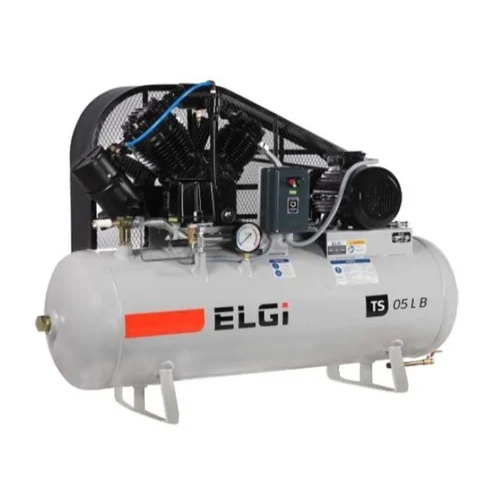 Lubricated Elgi Single And Two Stage Reciprocating Air Compressor
