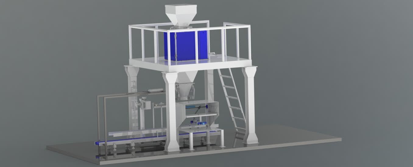Semi Automatic Industrial Weighing And Bagging System
