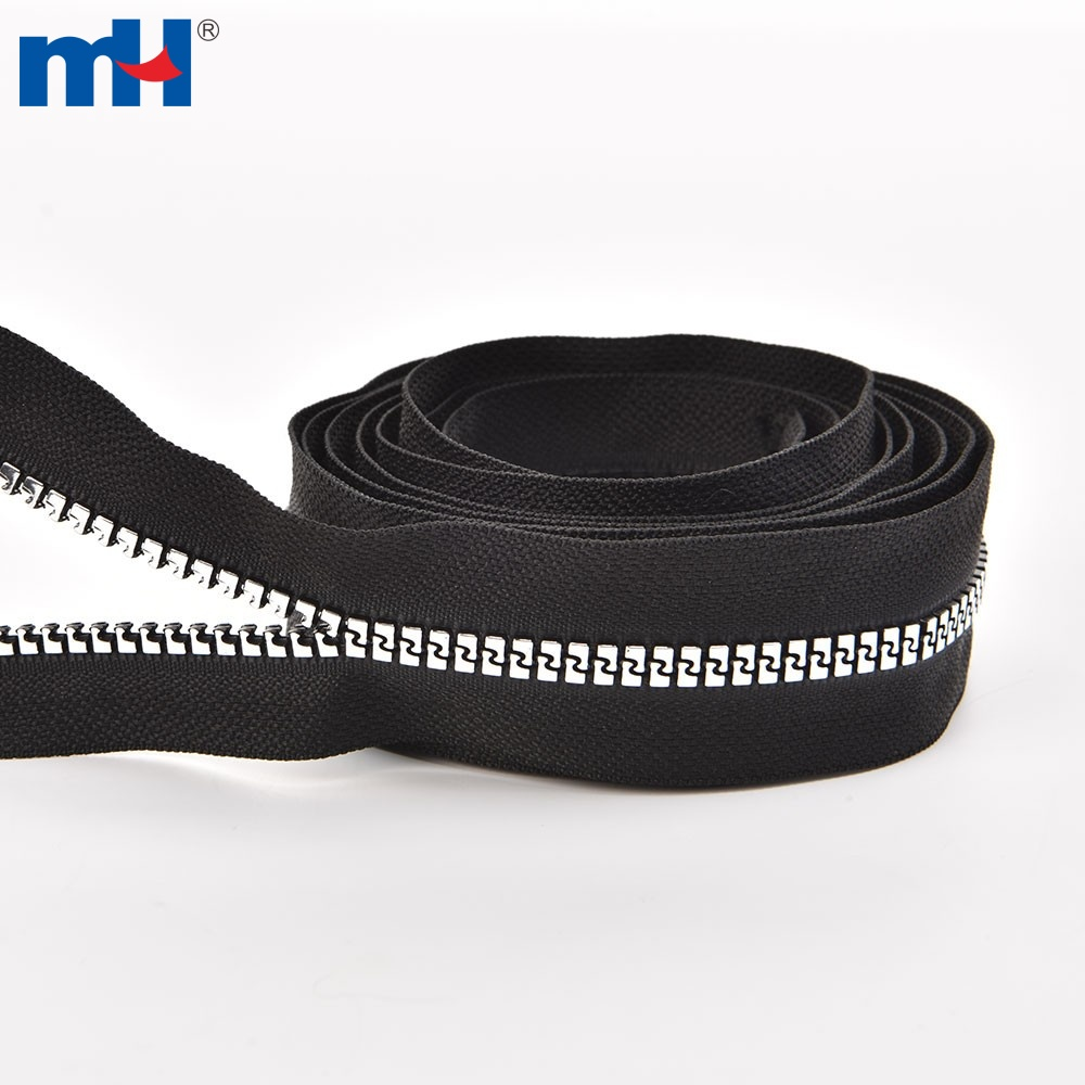 Plastic Long Zipper Chain No. 5 Music Teeth Vislon Plastic Zipper Roll Resin Zipper Made By Order No Stock