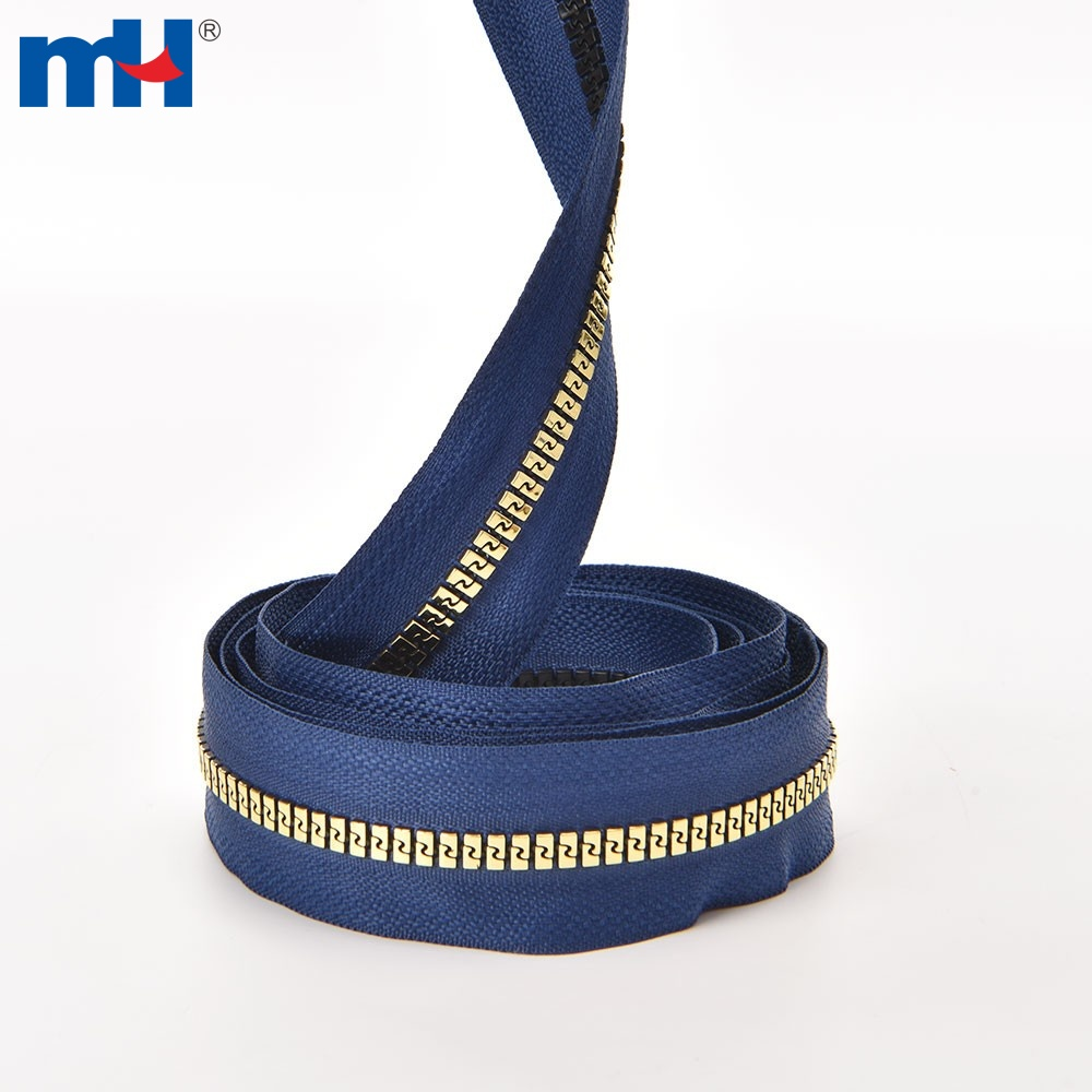 Plastic Long Zipper Chain No. 5 Music Teeth Vislon Plastic Zipper Roll Resin Zipper Made By Order No Stock