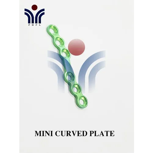 Green Mini Curved Plate