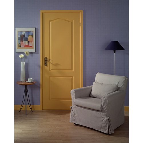 मेसोनाइट 2 पैनल आर्क टॉप चिकने दरवाजे