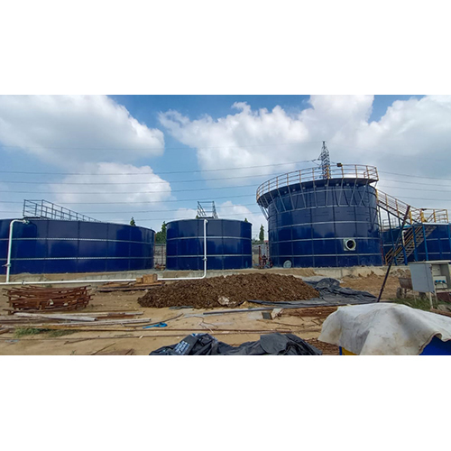 Glass Fused Bolted Steel Tank Application: Industrial