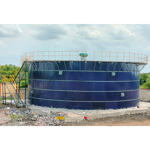 Glass Fused Bolted Steel Tank Application: Industrial