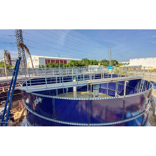 Glass Fused Bolted Steel Tank Application: Industrial