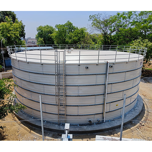 Bolted Tanks - Customized Size, Off White Color | Industrial Application, New Condition