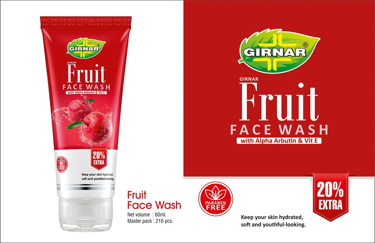 Fruit Face Wash 60ml - Age Group: All