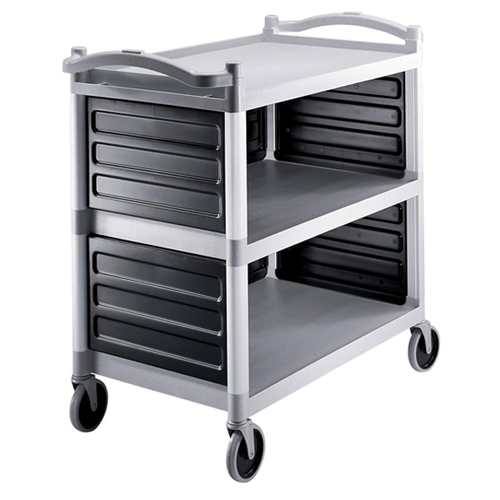 Cambro Service Cart Trolley - Color: Gray