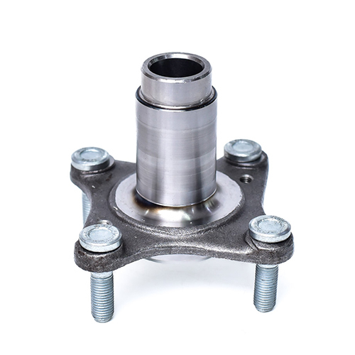 Bajaj Maxima Rear Axle - Color: Silver