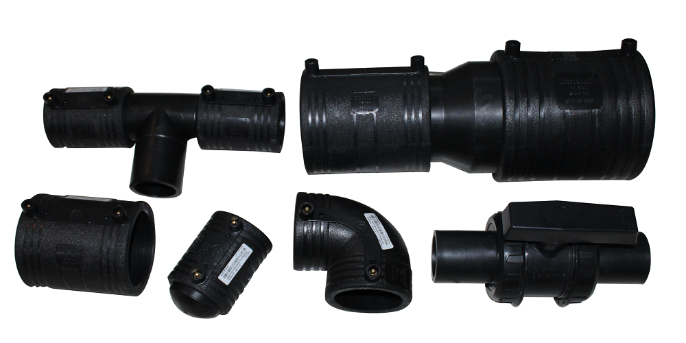 Hdpe Electofusion Tapping Saddle - Color: Black