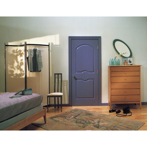 मेसोनाइट 2 पैनल क्षितिज बनावट वाले दरवाजे