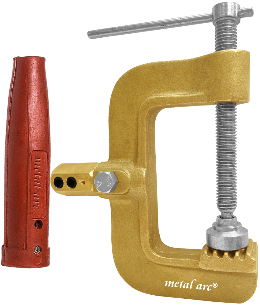Silver/golden St4 Series C Type Earth Clamp St4b8r