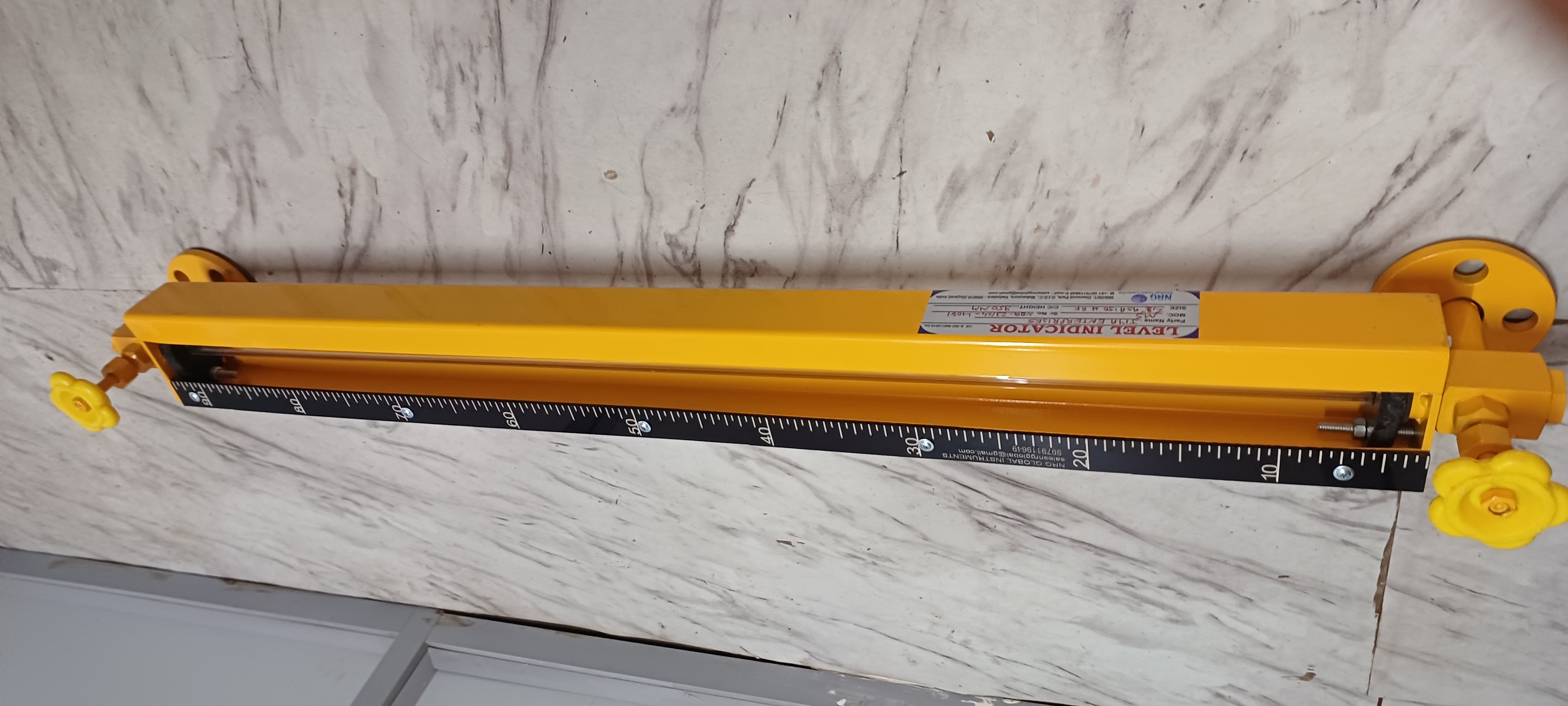 Tubular Level Indicator - Stainless Steel, 300mm Flanged Size | 0-7000mm Measuring Range, Ip68 Protection, -+ 10mm Accuracy, 1-year Warranty