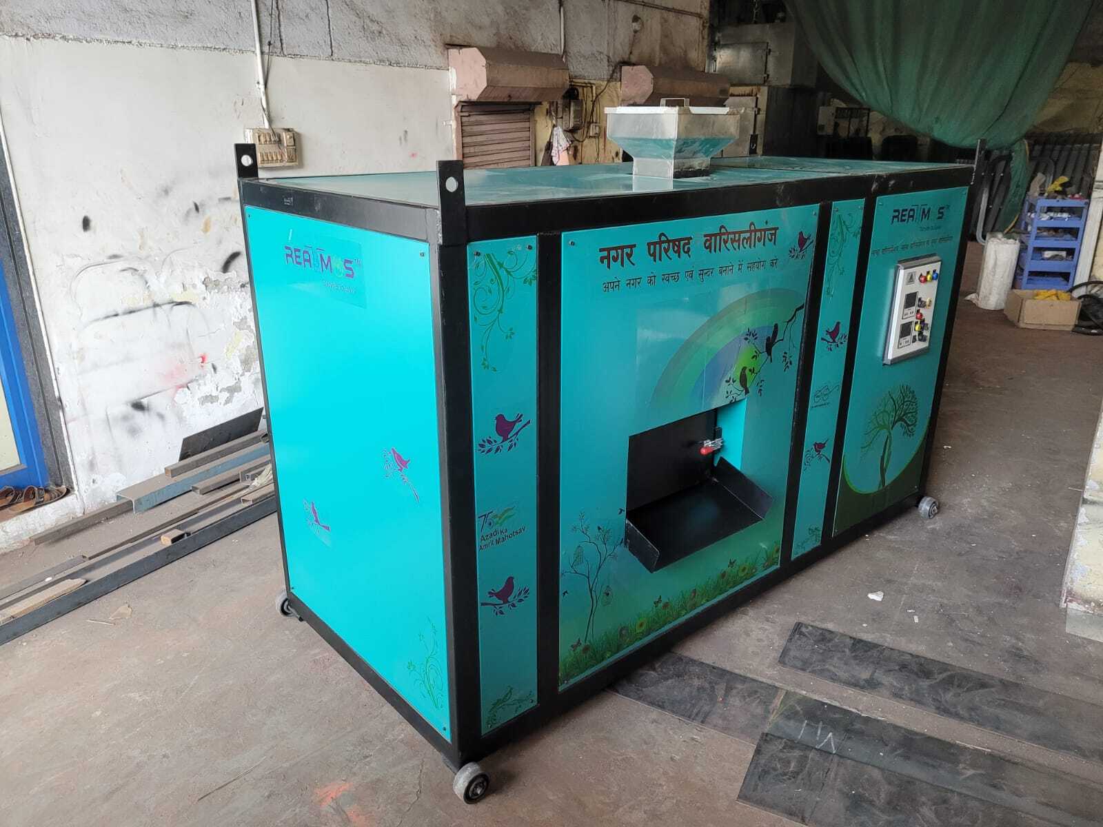 Green Organic Waste Composter Machine