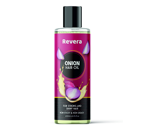 Onion Hair Oil - Onion Extract, Bhringraj Oil, Coconut Oil | Boosts Hair Growth, Rejuvenates Shine, Protects Curly & Dry Strands