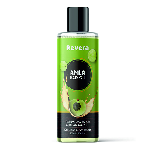 Hair Growth Oil - Amla Extract Infused Elixir, Nourishes Hair, Boosts Growth, Revitalizes Shine, Reduces Dandruff, For Women