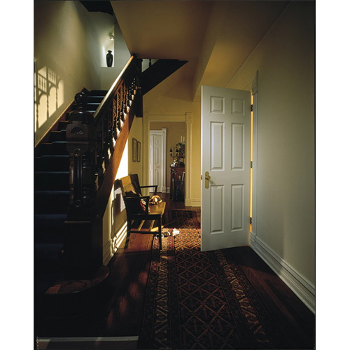 मेसोनाइट 6 पैनल बनावट वाले दरवाजे