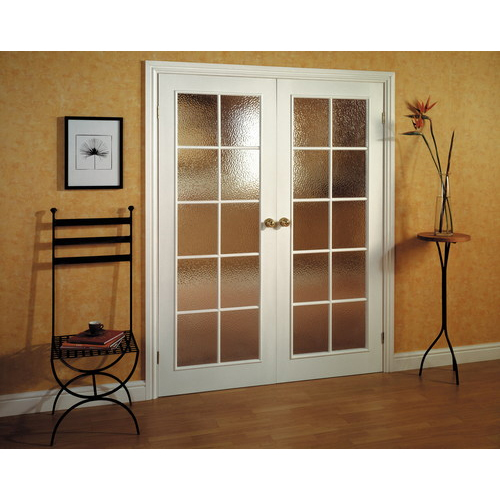 मेसोनाइट 6 पैनल बनावट वाले दरवाजे