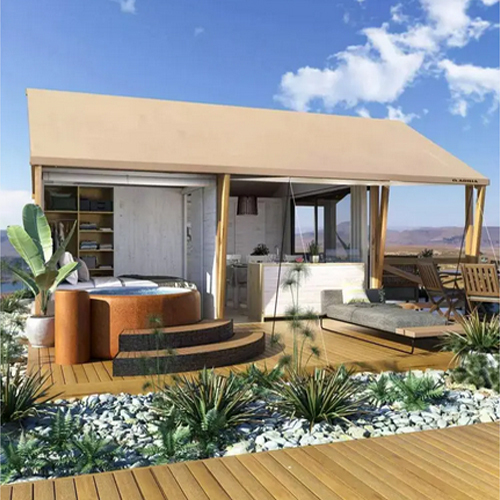 Outdoor Hotel Tent - Color: As Per Requirement