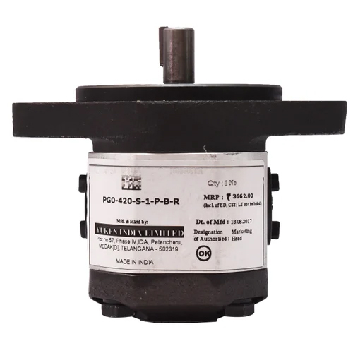 Pg0-420-S-1-P-B-R (Yuken) Gear Pumps - Color: Black