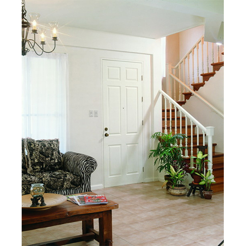 मेसोनाइट 6 पैनल बनावट वाले दरवाजे