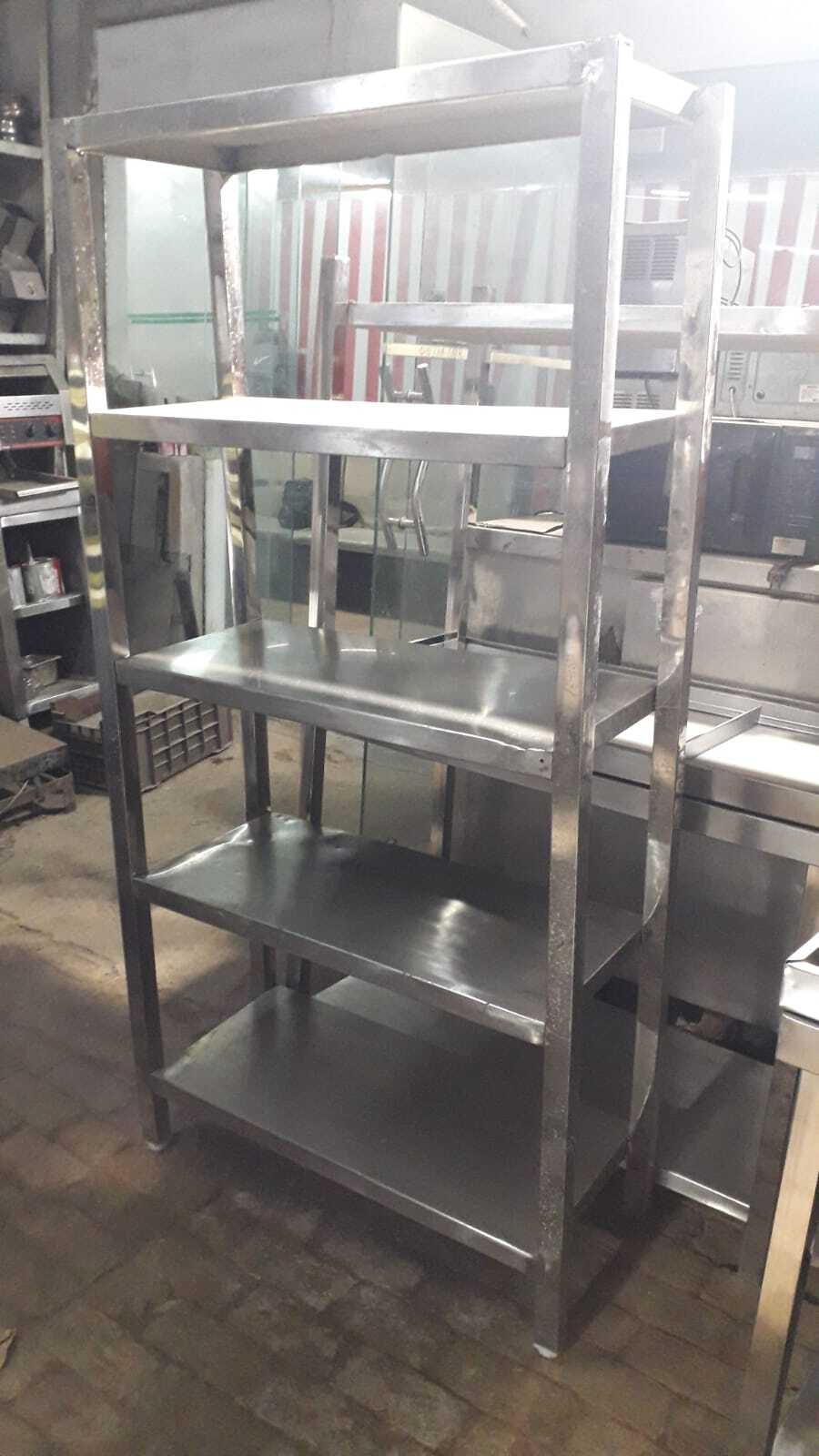 Almost New Mild Steel 4ft Table Near Sangam Vihar - Color: Silver