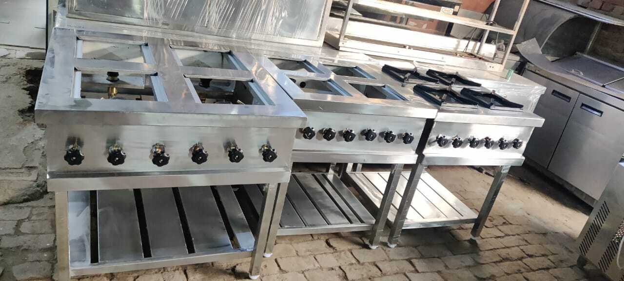 Single Burner Range - Stainless Steel, Standard Size, Manual Operation | Refurbished Second Hand Kitchen Equipment
