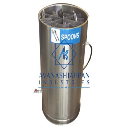 Sterilizer - Stainless Steel 304, Dimensions (Lxwxh): 40x18x18 Cm, Basket Size: 16x16x16 Cm | Durable Design, Easy Cleaning, Space Saving, Polished Finish
