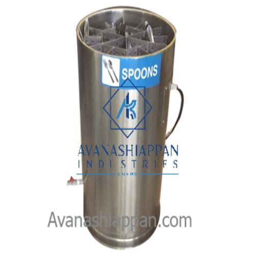Sterilizer - Stainless Steel 304, Dimensions (Lxwxh): 40x18x18 Cm, Basket Size: 16x16x16 Cm | Durable Design, Easy Cleaning, Space Saving, Polished Finish