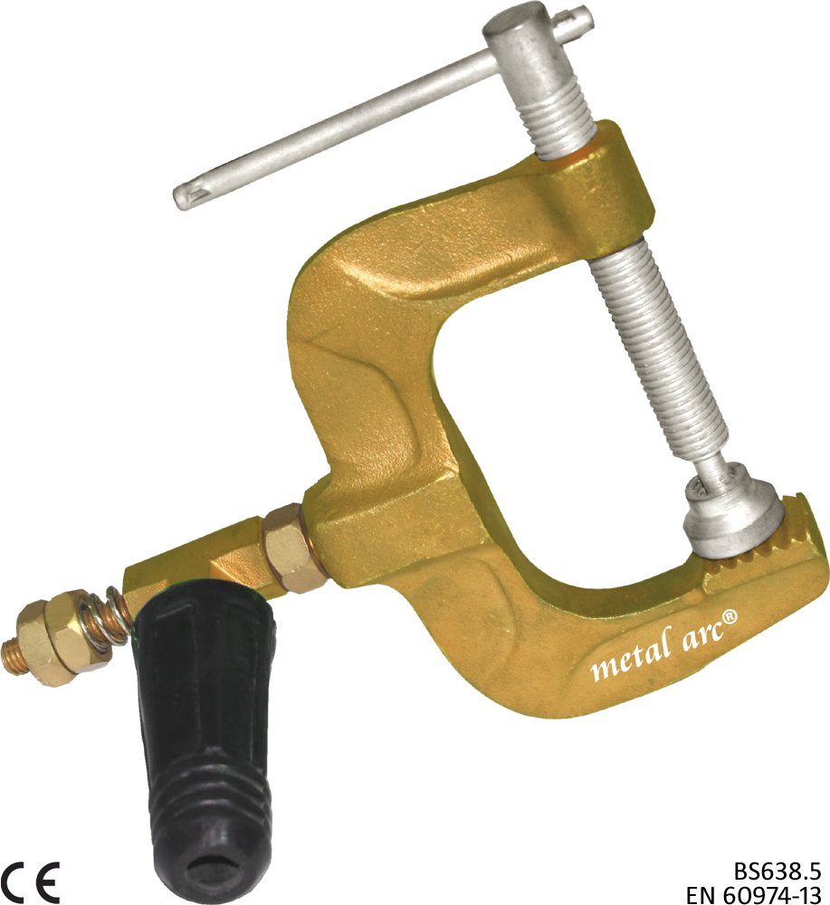 St3 Series C Type Earth Clamp St3b6ri - 1000 Amps - Color: Brass/ Bronze