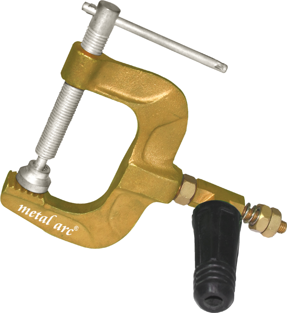 St3 Series C Type Earth Clamp St3b6ri - 1000 Amps - Color: Brass/ Bronze