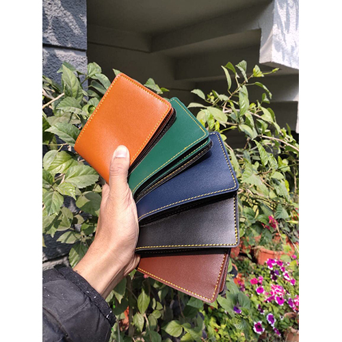 Customized Faux Leather Mens Wallet - Multiple Sizes Available, 2 Cash Slots, 3 Card Slots, 6 Color Options With Personalizable Charms For Gifting On Special Occasions