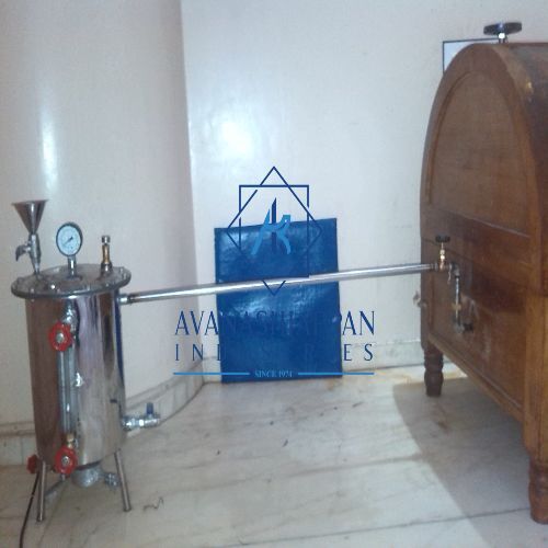 Mini Hot Water Boiler - Stainless Steel, 200l Capacity, 27x27x18 Cm Stand | Efficient Heating, Durable Design, Steam Generation Features