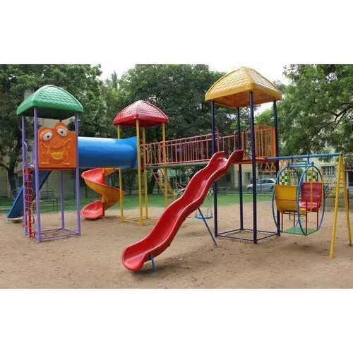 Outdoor Playground Frp Multiplay Station