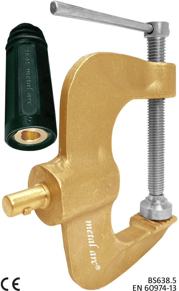 St3 Series C Type Earth Clamp St3b6hjw - Color: Golden