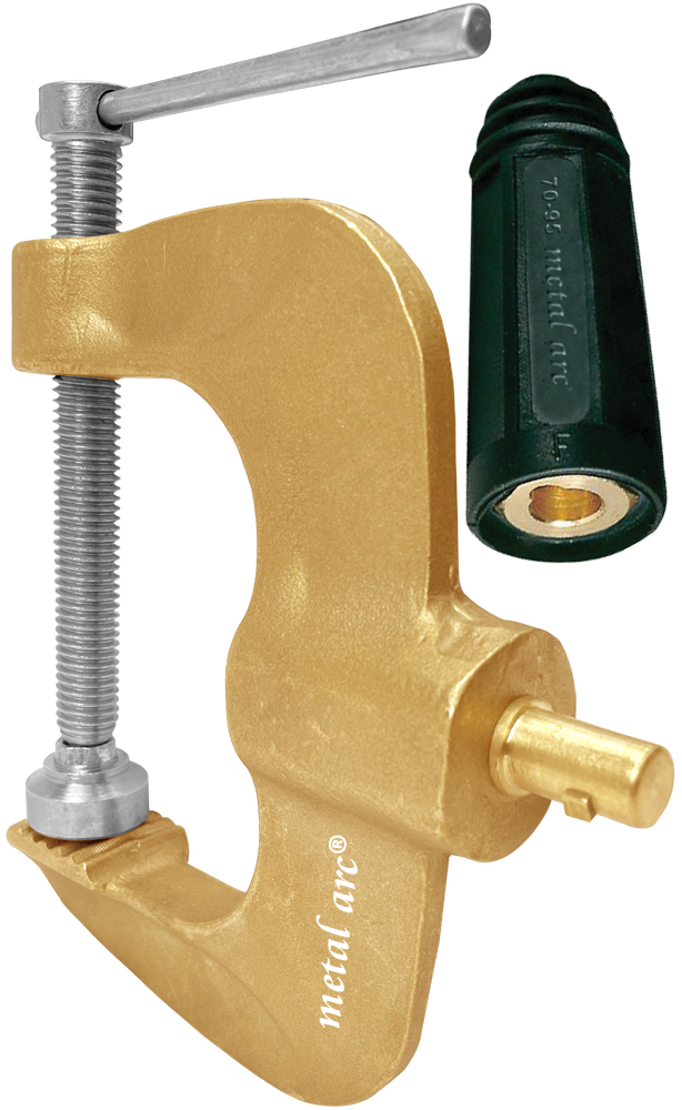 St3 Series C Type Earth Clamp St3b6hjw - Color: Golden