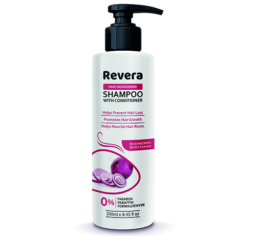 Revera Hair Nourishing Shampoo - Enriched With Allium Cepa And Pro-vitamin B5, Anti-dandruff, Reduces Hair Fall, Adds Radiant Shine