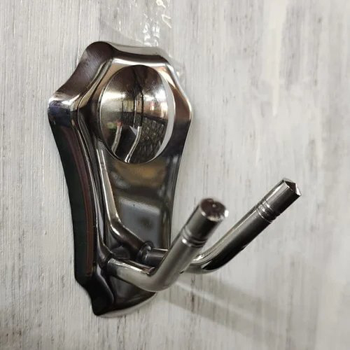 Glossy Silver Stainless Steel Wall Hook