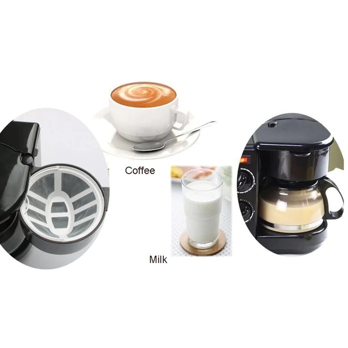 3 In 1 Breakfast Maker 2788 - Color: Multicolor