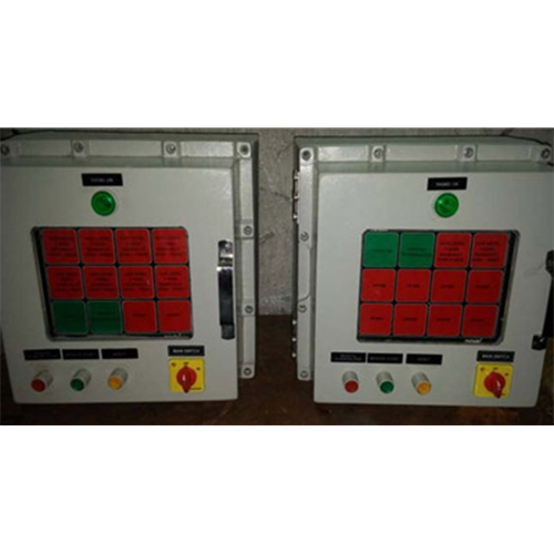 Annunciator Flameproof Panels Cover Material: Stainless Steel