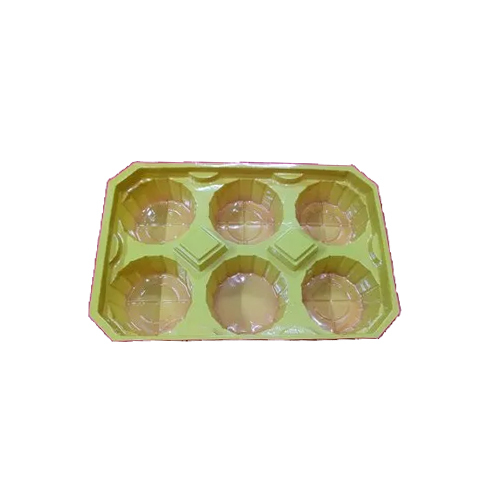 Muffin Cake Tray - LDPE Material, Custom Size & Color Options | Soft Texture, 3-Side Seal Packing Format, Versatile Baking Tool