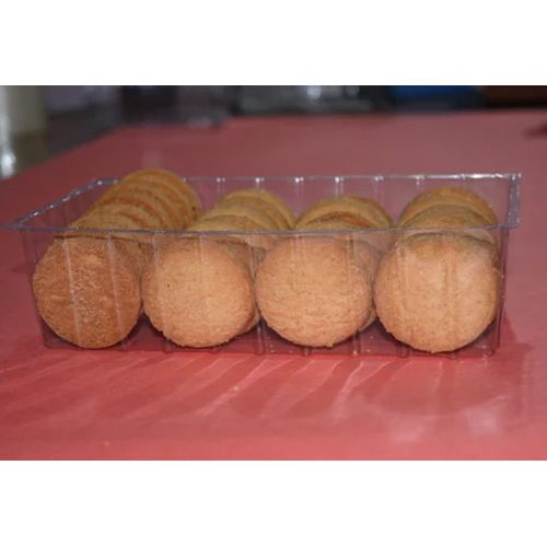 Plastic Cookies Tray - PP Material | 3-Side Seal Packing, Soft Yet Durable, Ideal for Storing and Serving Baked Goods
